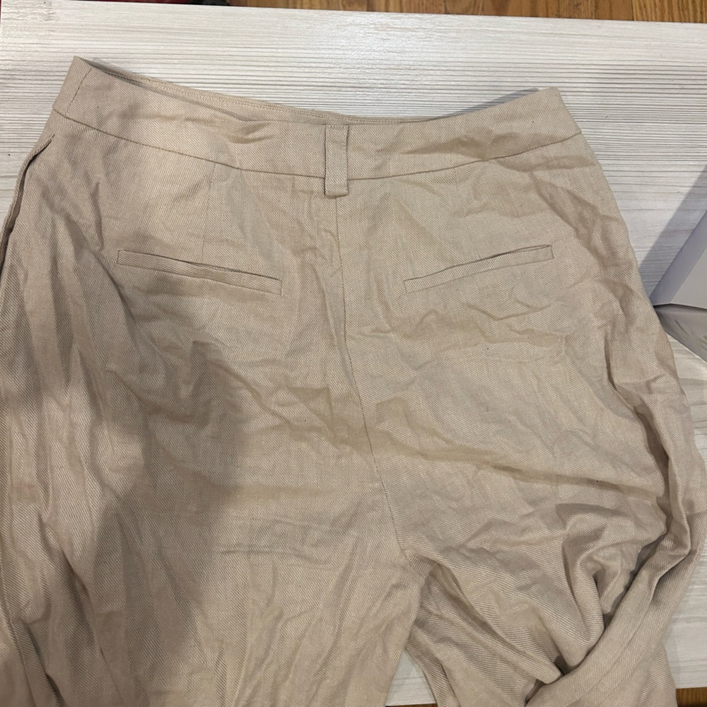 ASOS Design High Rise Wide Leg Pants - Picture 4 of 4